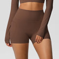 High-Waist Biker Shorts – 4 Pack