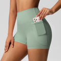 High-Waist Biker Shorts – 4 Pack