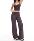 Cami + Flare Wide-Leg Pants Set