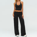 Cami + Flare Wide-Leg Pants Set